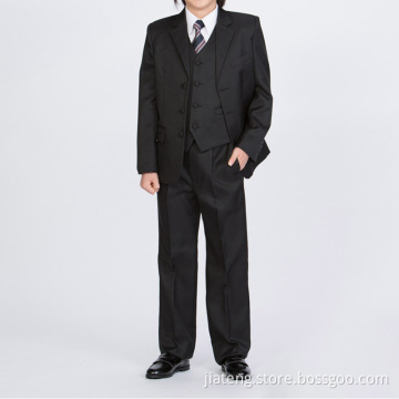 Black Color Boys' dresses Three-button set